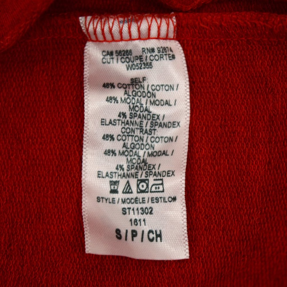 Splendid Varsity Cross Back Knit Shirt S - Picture 8 of 8